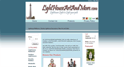 Desktop Screenshot of lighthouseartandmore.com